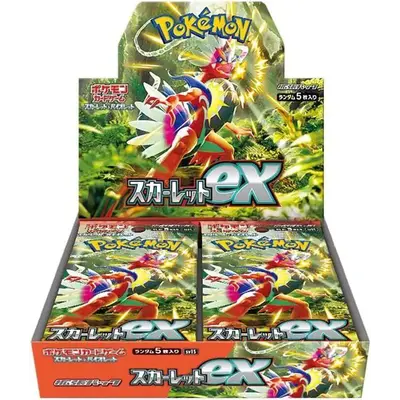 Pokemon Japanese - Scarlet EX Booster Box