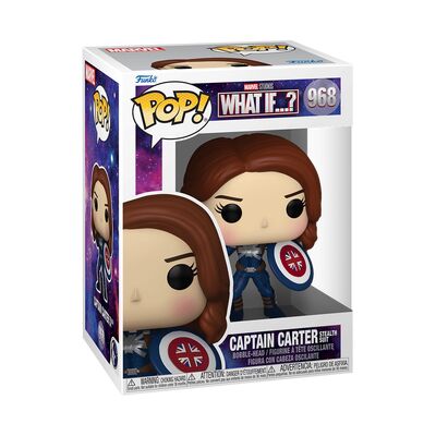 Funko Pop! Marvel: What if...? - Captain Carter Stealth Unit #968