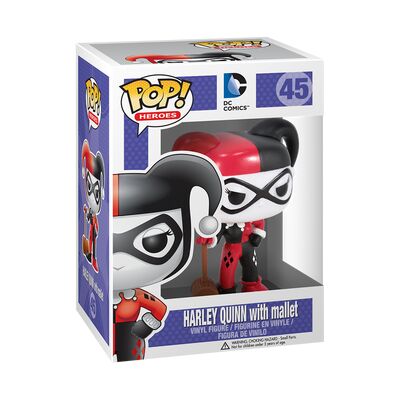 Funko Pop! DC: Super Heroes - Harley Quinn with mallet #45