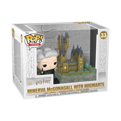 Funko Pop! Town: Harry Poter - Minerva McGonagall with Hogwarts #33