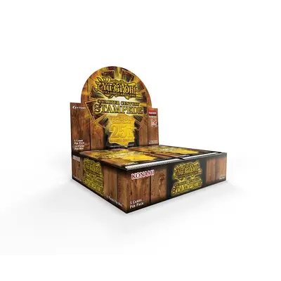 Yu-Gi-Oh! TCG - Quarter Century Stampede Booster Box (24 Boosters) (American Version)