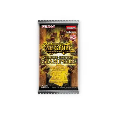 Yu-Gi-Oh! TCG - Quarter Century Stampede Booster Pack (American)