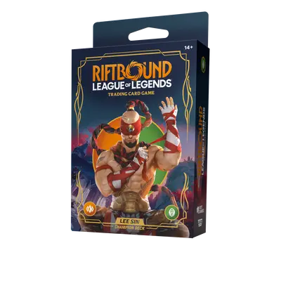 Riftbound: League of Legends TCG - Set One: Origins Champion Deck - Lee Sin