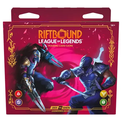 Riftbound: League of Legends TCG - Vendetta Showdown Deck: Zed vs Shen