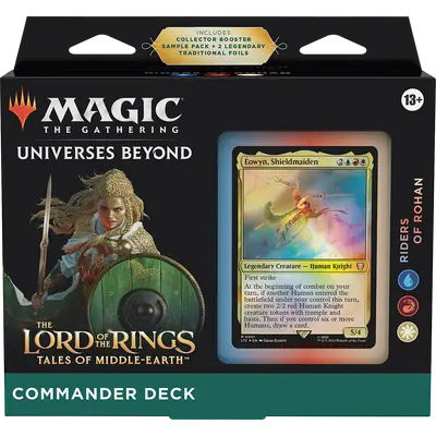 Magic the Gathering TCG - The Lord of the Rings: Tales of Middle-Earth Commander Deck - Riders of Rohan