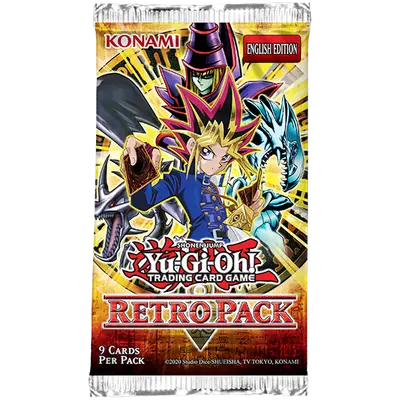 Yu-Gi-Oh! TCG - Retro Pack 01 Unlimited Edition Booster Pack (2024 Reprint)
