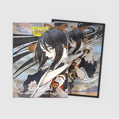 Dragon Shield Dual Art Sleeves - Standard Size: Samurai (100 Sleeves)