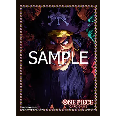 One Piece Sleeves  - Official Sleeves Bandai TCG+ Vol.3: Blackbeard
