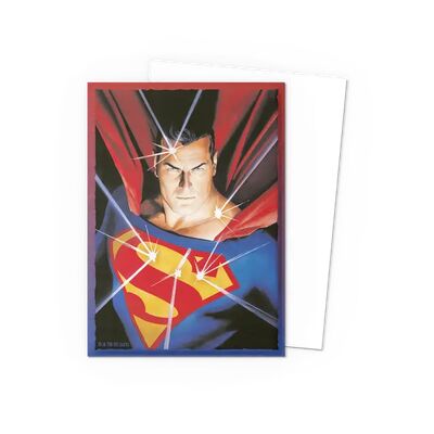 Dragon Shield Art Sleeves - Standard Size: Brushed Superman (100 Sleeves)