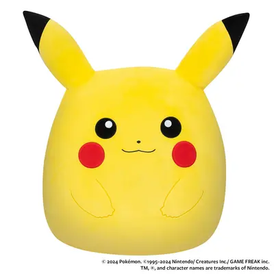 Λούτρινο Squishmallow: Pokemon - Pikachu 35cm