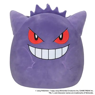 Λούτρινο Squishmallow: Pokemon - Gengar 35cm