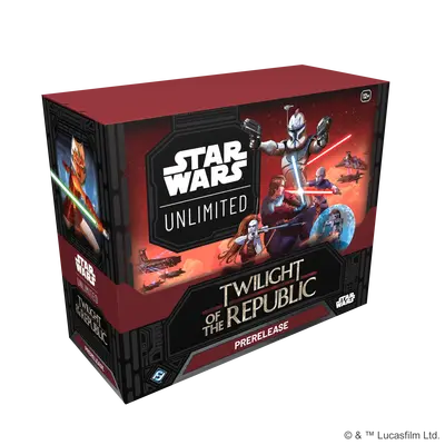 Star Wars Unlimited TCG - Twilight of the Republic Prerelease Box