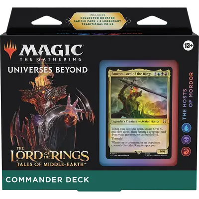 Magic the Gathering TCG - The Lord of the Rings: Tales of Middle-Earth Commander Deck - The Hosts of Mordor