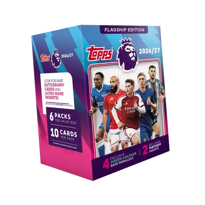Topps Sports Cards: 2026-27 Premier League EPL Soccer Blaster Box