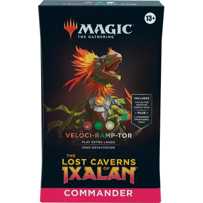 Magic the Gathering TCG - The Lost Caverns of Ixalan Commander Deck - Veloci-Ramp-Tor