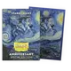 Dragon Shield Dual Art Sleeves - Standard Size: Matte Starry Night (100 Special Edition Anniversary Metallic Print Sleeves)